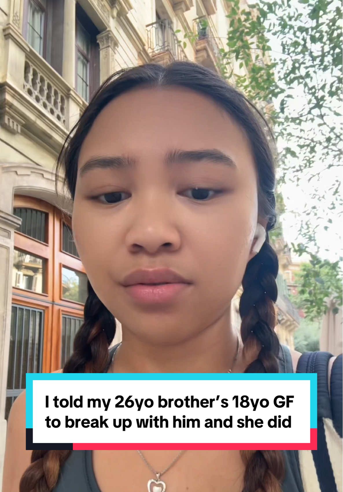 My 26 year old bum brother is dating an 18 year old girl and it’s icky. I scared her off by being honest about who he is now my family is mad at me saying I’m keeping my brother from being happy. I was just looking out for this girl. Was I wrong for this? #notmystory #redditstoriestok #storytime #girlssupportinggirls #usaviral #aita #fyp