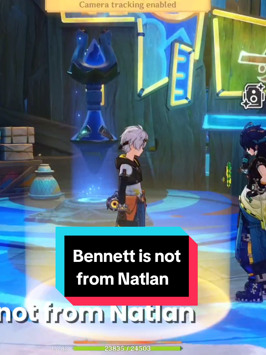 This is funny to see, they should change it... #GenshinImpact #genshinevent #bennett #natlan #fyp 