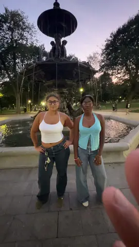 Me and Jess really did this shi like 5 times #boston #common #colleges 