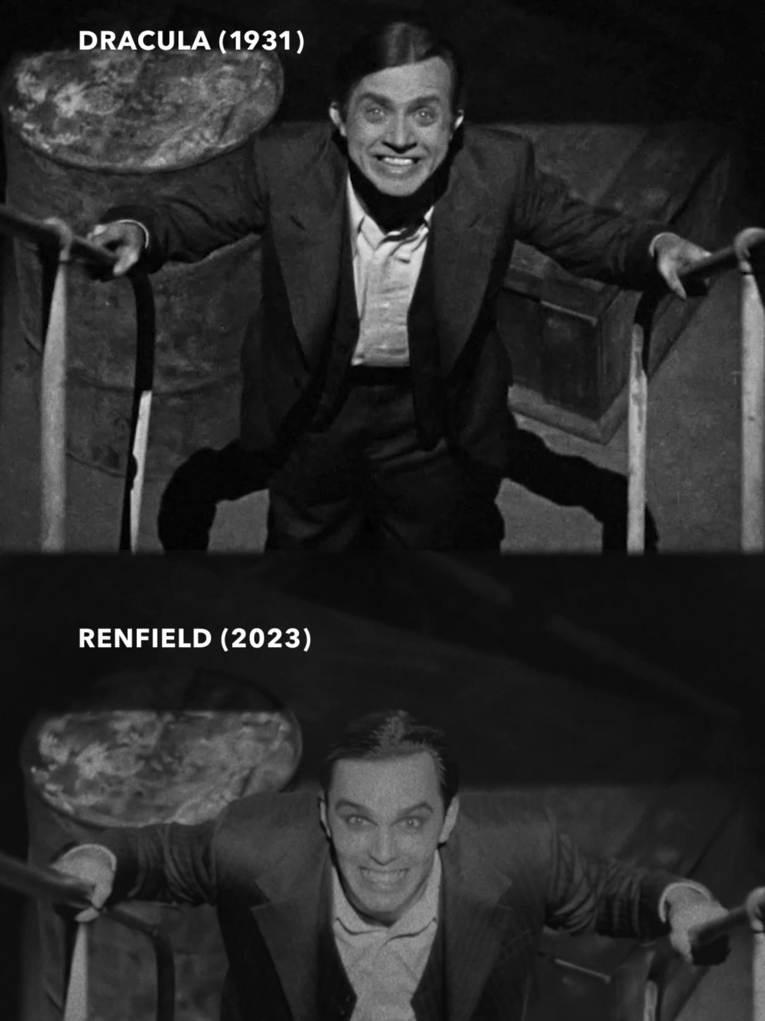 i'm obsessed with literally every detail of this #Dracula #Renfield #UniversalMonsters #BelaLugosi #DwightFrye #NicholasHoult #NicolasCage