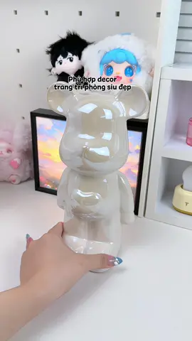 Gấu BearBrick decor quá đẹp #gaubearbrick 