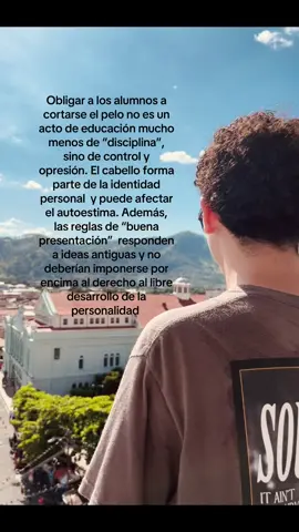 Pero no están listos para esta conversación.        #elsalvador🇸🇻 #derechoshumanos #alumnos #cabello #escuela @TikTok 