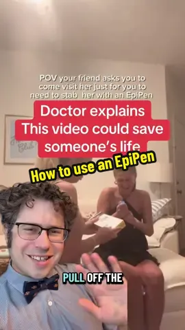 @Taylor Griffin How to use an EpiPen #epipen #allergies #howto #tiktokdoc #LearnOnTikTok 