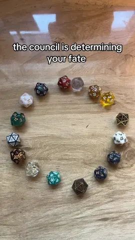 the dice have spoken. #dungeonsanddragons #d20 #ttrpg #dndtiktok #fyp 