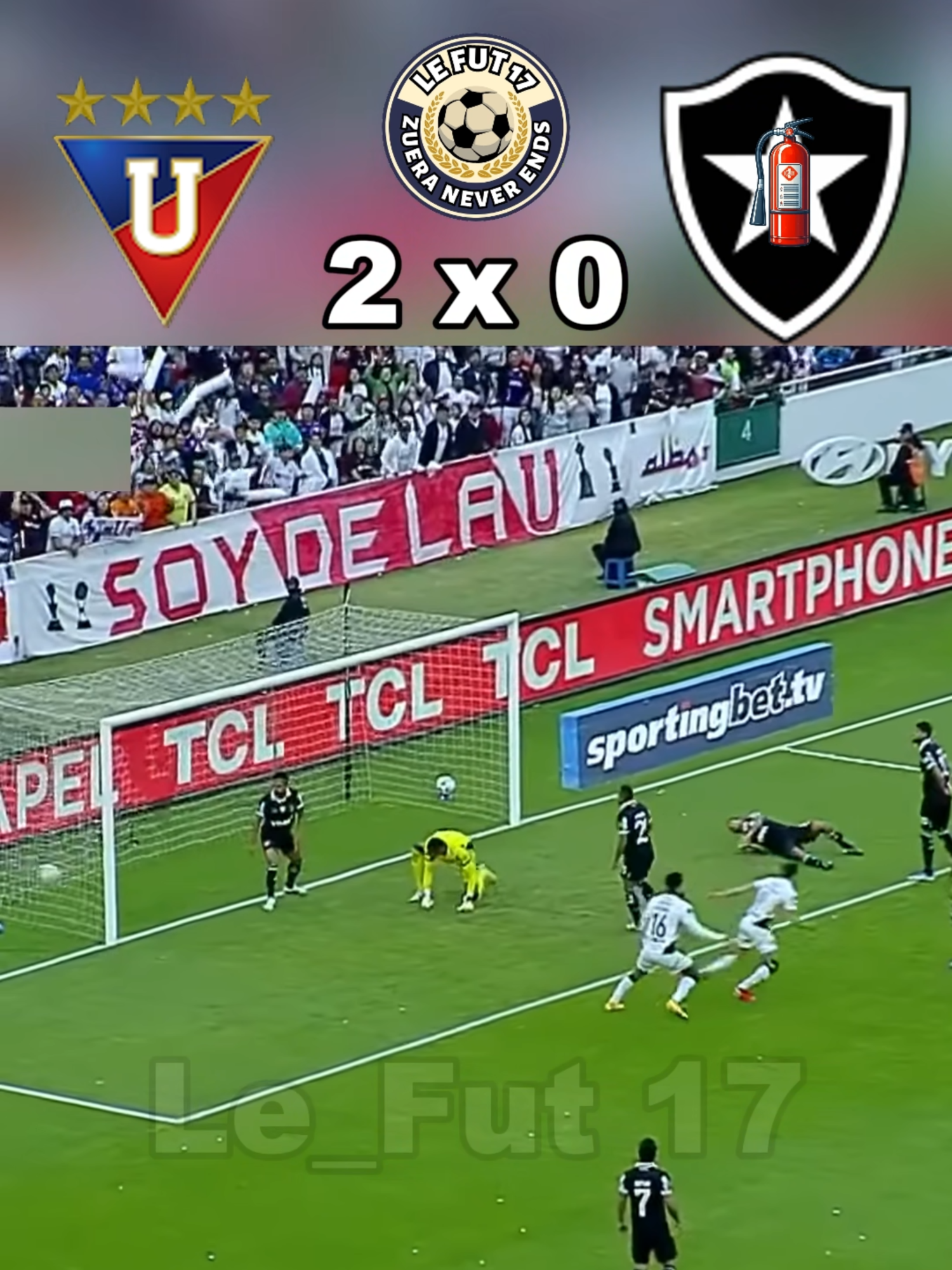 ldu x botafogo #futebol #ldu #libertadores #botafogo #engracado #edit #smzinho