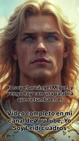 en tu vida? ¿Te cuesta avanzar, recibir amor, escuchar a Dios o expresar tu verdad? ¿Hay partes de ti que permanecen dormidas o heridas desde hace mucho? Esta oración canalizada con el Arcángel Miguel está inspirada en la palabra sagrada ÉFATÁ (¡Ábrete!), pronunciada por Jesús en el Evangelio de Marcos 7:34. No es solo una palabra: es un decreto espiritual que abre el alma, los sentidos espirituales, el corazón, la mente y los caminos bloqueados. 🕊️ En esta oración recibirás: – Corte de bloqueos emocionales, mentales y energéticos. – Activación del oído espiritual y la intuición divina. – Liberación de traumas que cerraron tu corazón o tu expresión. – Despertar de tu verdadera voz y de tu propósito. – Renacimiento interior bajo la protección del cielo. 📖 Versículo proclamado: “Entonces, mirando al cielo, suspiró y le dijo: Éfata, esto es: Ábrete.” Marcos 7:34 💬 Comenta al terminar esta oración: “Éfata: Hoy me abro a recibir todo lo que Dios tiene para mí.” Tu palabra puede ser la llave de liberación para otros. 🔔 SUSCRÍBETE a nuestros canales 