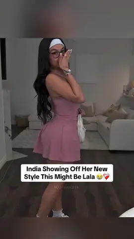 she looks just like Lala 😭❤️‍🩹 #indialove #lalabaptiste #fyp 
