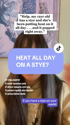 Heat all day in a stye? 