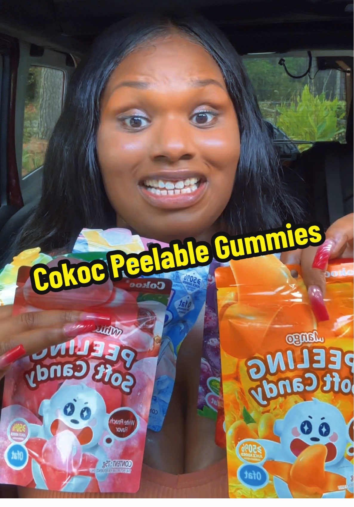 The COKOC peelable gummies are kinda addicting 🍬✨ you peel the outside, get the jelly center, and sometimes there’s a little surprise inside 🐻🍓🍇 #lunchboxideas #halloweencandy #SweetTreats #FunCandy #SnackTok