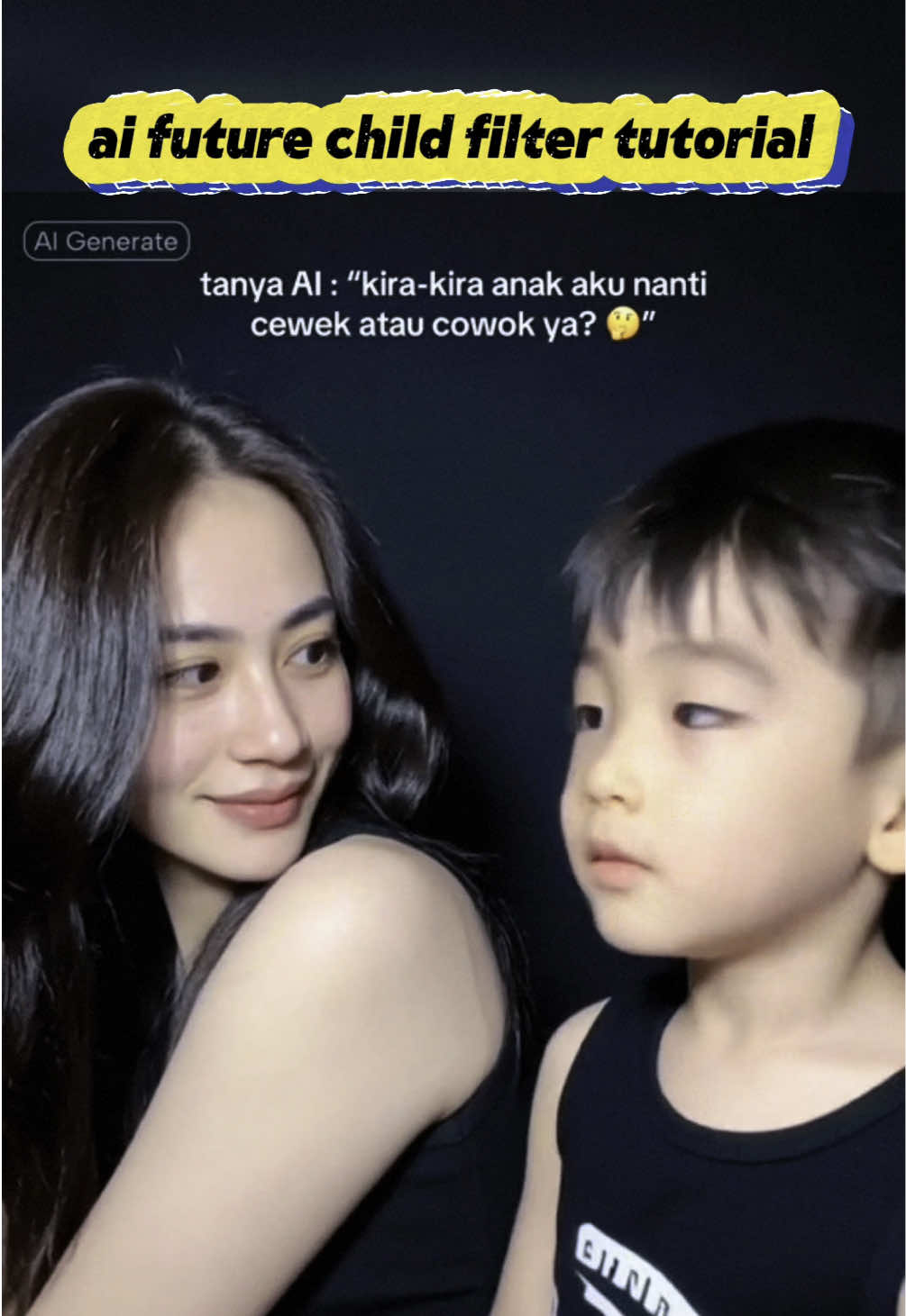 future child filter tutorial tutorial on predicting your future child tutorial filter ai anak masa depan tutorial ai memprediksi anak masa depan #Multiaverso #aifilter #capcutforus #capcut #capcutpioneer #futurebaby #tutorial #aibabyfilter how to do future child filter ai future baby generator mini me filter template capcut future baby template future baby filter effect future child filter this filter predicts if your first child prediction filter of first born seeing what my kids would look like what my future kid looks like ai generator baby filter filter anak ai efek ai punya anak
