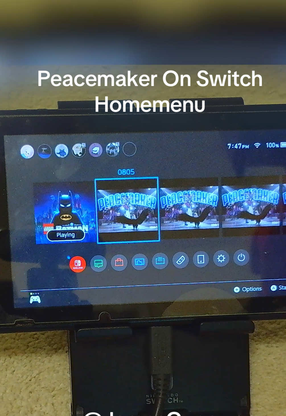 Peacemaker season 2 is out so i thought id do season 1 intro on the switch #peacemaker #jamesgunndc #johncena #nintendoswitch #peacemakerseason2 