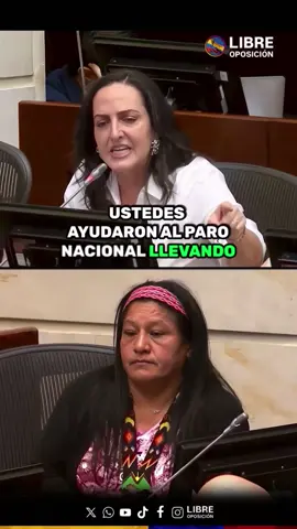 #Colombia 🇨🇴| “Ustedes llevaron sus chivas a destrozar la ciudad de Cali” La senadora María Fernanda Cabal, se va de frente contra la senadora indígena, Marina Quilcué.   No se pierdan esta espectacular cátedra que con total contundencia le dio la congresista del Centro Democráticotico a esta señora que hace unos días protagonizo un más que reprochable incidente de abuso de autoridad y maltrato de nuestra fuerza publica.  El video corresponde a una sesión de la plenaria del Senado de la Republica del 17 de junio de 2024.  #FueraPetro #Cali #Cauca