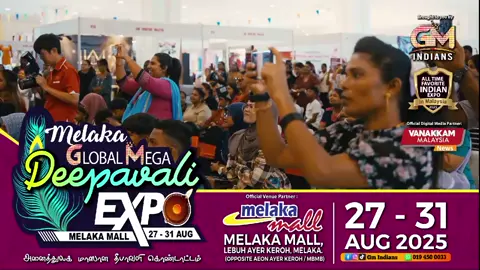 🎉🔥 MELAKA MAKKALE, ARE YOU READY? 🔥🎉  Melaka Global Mega Deepavali Expo will be held at Melaka Mall, Lebuh Ayer Keroh, Melaka (Opposite AEON Ayer Keroh/ MBMB) from 27th to 31st August 2025. Your All Time Favorite Indian Expo in Malaysia, Brought to you by ‘GM Indians’.Let’s grab the latest Indian Wedding Collections, Home Essentials, Home Decor, Ladies Accessories, Jewelry, and Clothing Collections – including Sarees, Kurtas, Kurtis, Punjabi Suits, Lenghas, Jippa, Kids Wear & more – specially brought in from Delhi, Mumbai, Gujarat, Kanchipuram, Salem, Chennai, Bangalore, Kerala, and beyond! Plus, indulge in a wide variety of mouth-watering food – from crispy Pani Puri, rich Kunafa, aromatic Biryani, delicious Indian sweets, and many more tempting treats. Don’t miss out on this vibrant experience! HUGE SALE!!! AMAZING DISCOUNTS!!! MIND-BLOWING PRICES!!! GET UP TO 80% OFF!!!🥳✨ #MelakaMallAyerKerohMelaka #AyerKeroh #Melaka #GMIndians #MelakaGlobalMegaDeepavaliExpo #ViralFoodFestival #Expecttheunexpected #coloursclodi 