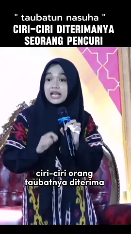 Pencuri yang taubat, pengajian Ning umi Laila.