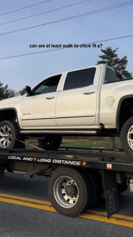 joke is on you, we both walking 🥳 #foryoupage #trucktok #trending #gmcdenali #maryland 