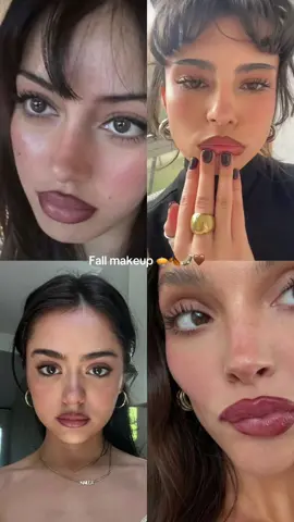 Fall makeup tutorial 🤎 (I got a pumpkin iced sugar cookie coffee today & it inspired this look, I’m so ready for fall)  Products: @Hard Candy matte on lock primer   @NARS Cosmetics light reflecting foundation + creamy concealer  @Armani beauty luminous silk concealer (to highlight)  @Saie slip tint powder  @Laura Mercier under eye setting powder  @makeupbymario bronzing stick + cream eyeshadows “chestnut” + “espresso” + bronzing powder  Ofir beauty eyeliner “rich brown” @Kylie Cosmetics Kylash mascara “black”  @Patrick Ta Beauty blush duo “she knows who she is”  @Huda Beauty easy bake setting spray  @maccosmetics lip liner “plum”  @Rare Beauty lip gloss “spark”  #fallmakeup #makeuptok #makeuptutorial #makeuplooks #microinfluencer  