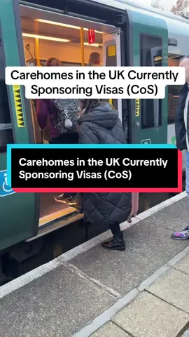 🇬🇧 5 UK Care Homes Currently Sponsoring VISAs (2025 update) Quick reality check: overseas Care Worker/Care Assistant sponsorship closed on July 22, 2025. The realistic route now is Registered Nurse (NMC-registered) under the Health & Care Worker visa. If you’re already in the UK (Student/Graduate/Dependant), some providers will sponsor a switch after you pass English + NMC steps. Apply here👇 (nurses): 	 1.	Barchester Healthcare – international nurse recruitment + OSCE support http://jobs.barchester.com/international-recruitment/ 	 2.	HC-One – international nurse recruitment (prioritises in-UK candidates; OSCE support) http://apply.hc-one.co.uk/international-recruitment.aspx 	 3.	Maria Mallaband Care Group (MMCG) – NMC/CBT/OSCE pathway http://www.mmcgcarehomes.co.uk/careers/international-nurse-recruitment 	 4.	Bupa UK Care Homes – sponsor licence; nurse careers portal http://careers.bupa.co.uk/our-roles/nurses 	 5.	Care UK – nurse vacancies across 160+ homes http://www.careuk.com/careers/vacancies ✔️ Verify any employer on the official register before you proceed: http://www.gov.uk/government/publications/register-of-licensed-sponsors-workers How to qualify (super short): IELTS/OET → NMC overseas registration → CBT → UK arrival → OSCE → CoS issued by employer. Link also in my bio 📲 Follow @explorewithfestus for more legit visa-sponsorship leads Disclaimer: Based on official sources and today’s checks. Always do your own research. #tier2visasponsorship #skilledworkervisa #internationalstudents #movetouk #fyp