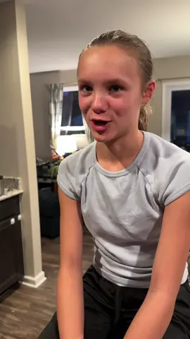 Liv got her expander and we’re sorta learning how to pronounce words again. 😂 #expander #braces @Aryn 