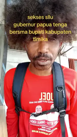 sukses sllu bupati kabupaten timika bersama gubernur papua tenga