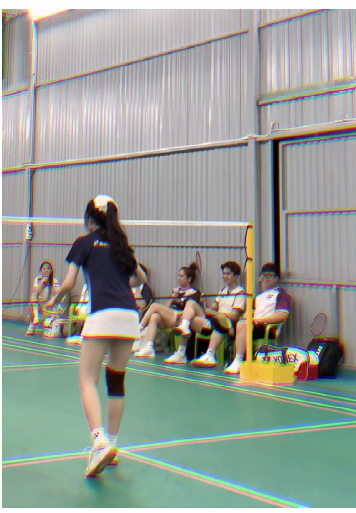 Ăn may một trái 🥹 #checkin #badminton #caulong #funny 