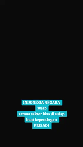 #fyp #viral #masukberanda #prabowo #indonesia  segala sektor bisa mereka korupsi. seperti sudah mendarah daging kerusakan mental kaum rakus di negara ku ini.