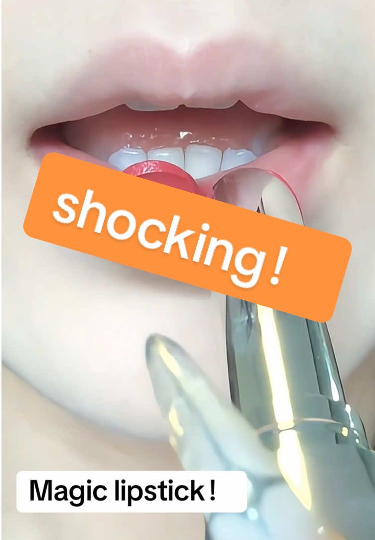 shocking！Magic lipstick！💄#lipsticks #fyp #lipsticktutorial #lipstickchallenge #makeup 