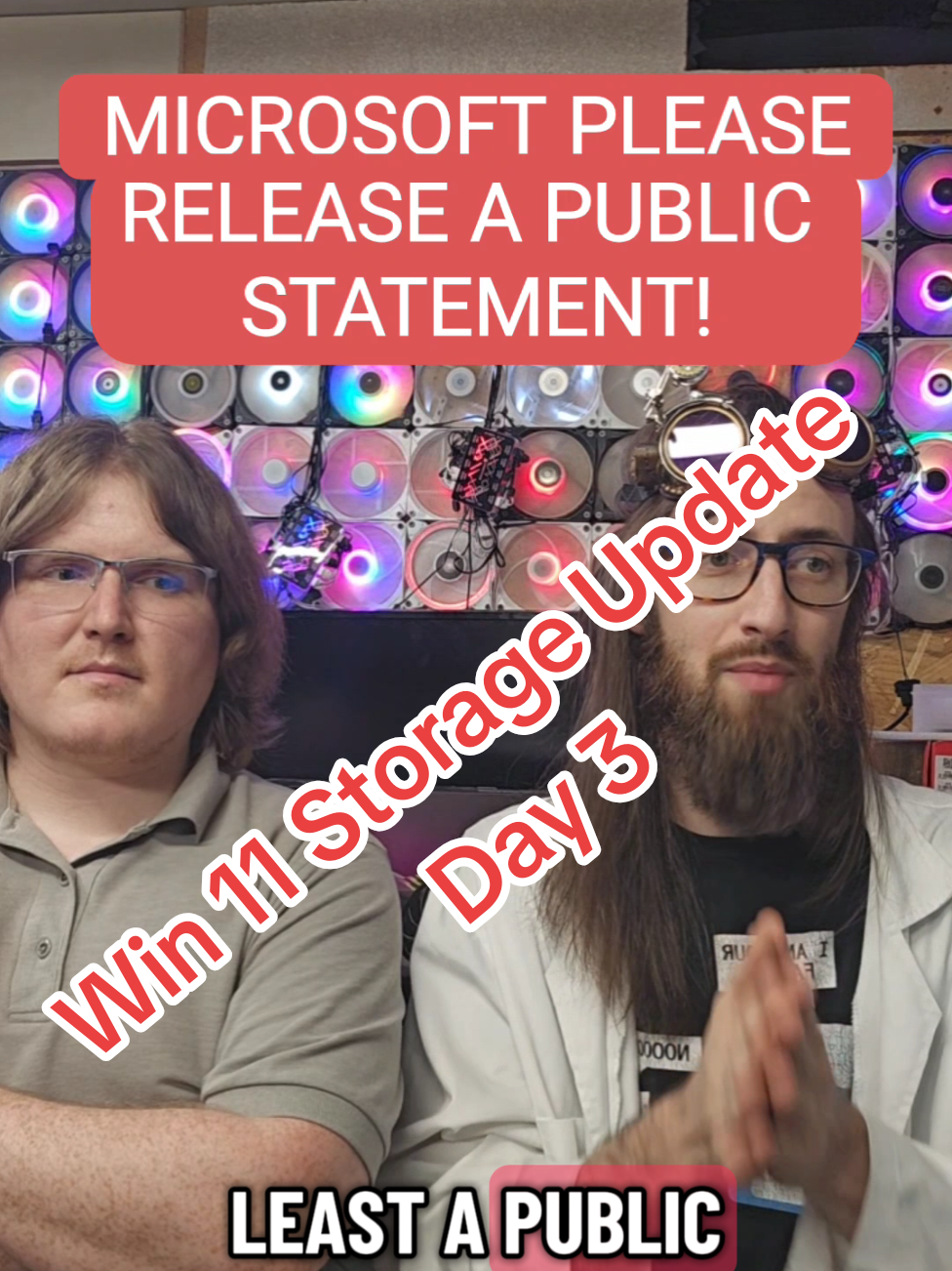 PSA: STILL NO WORD FROM MICROSOFT! Here is what we know so far. Share this with your friends and family to help mitigate data loss while the root of the problem is investigated by Microsoft.  #psa #updates #windows11 #corruption  #storage 