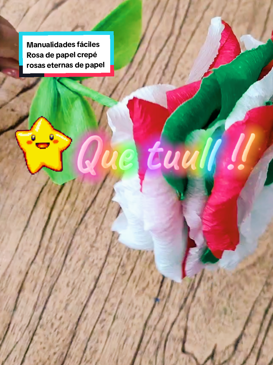 #creatorsearchinsights Manualidades con papel crepé , Rosas eternas con papel crepé. Flor tricolor de papel. Rosa de papel para decorar fiestas patrias ⭐ #manualidades #rosaseternas #missbepsy #fiestaspatrias 
