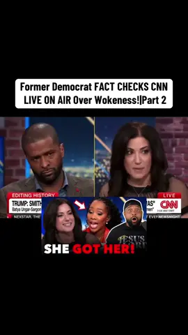 Part 2: Former Democrat FACT CHECKS CNN LIVE ON AIR Over Wokeness!#thetatumofficer #news #breakingnews #democrats #viral #fyp 