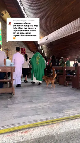 Replying to @Bulinggit here’s the raw video of the mass procession with Max 😅