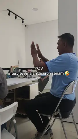 Jadinya interview apa senam sih 🤣 #fyp #yourpage #taiwan #lowongankerja #tkltaiwan🇹🇼 