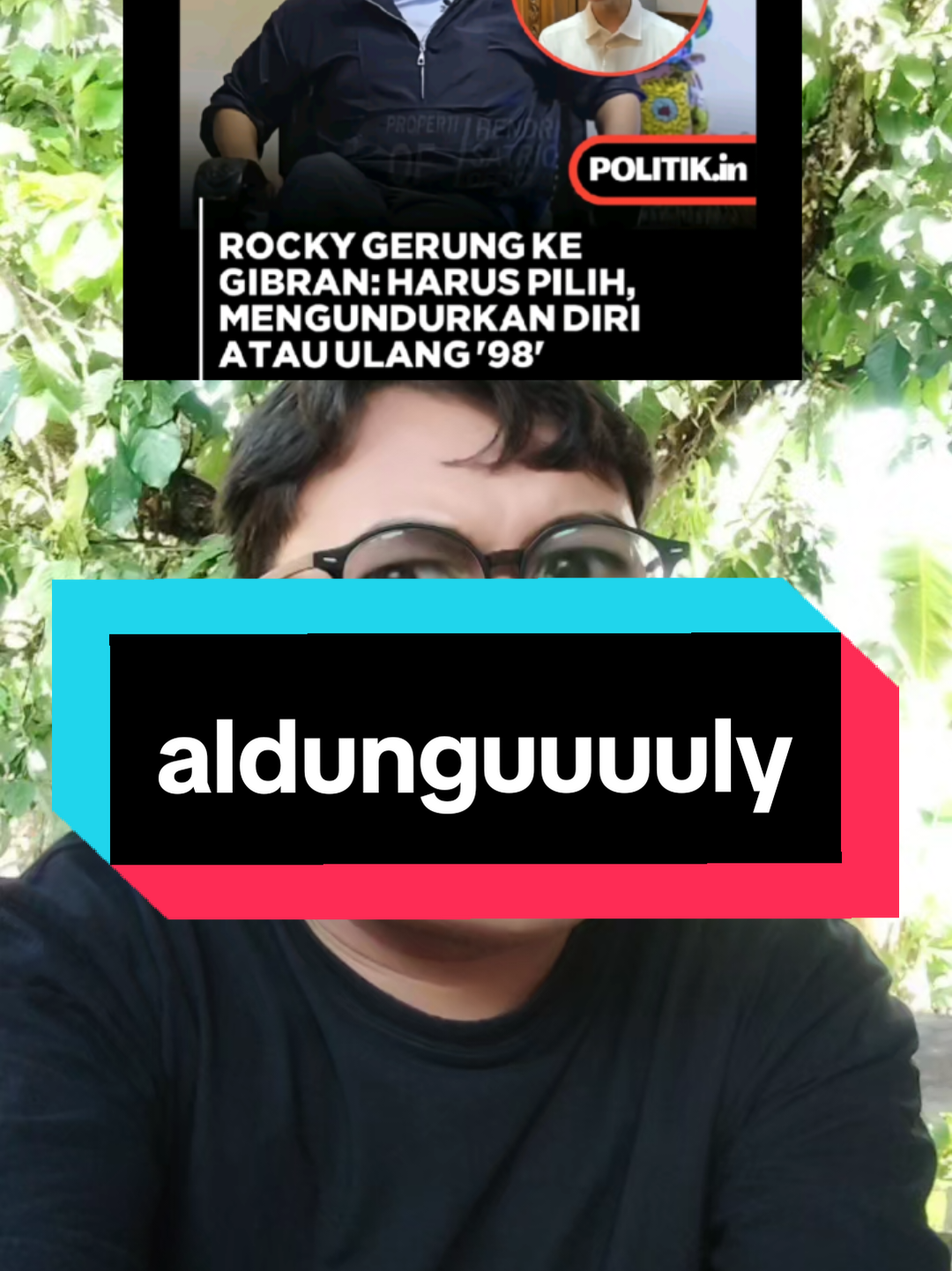 temen2 kakek amin rais knpa begini semua ya? 🤣🤣🤣🤣 #fyp #rockygerung #gibranrakabuming 