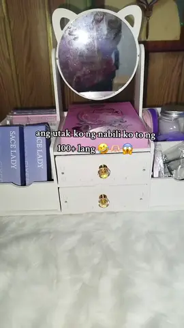 nag sale si seller mga behhhh!! 😱🫶🏻 #fypシ゚viral #makeupstorage #catmirror 