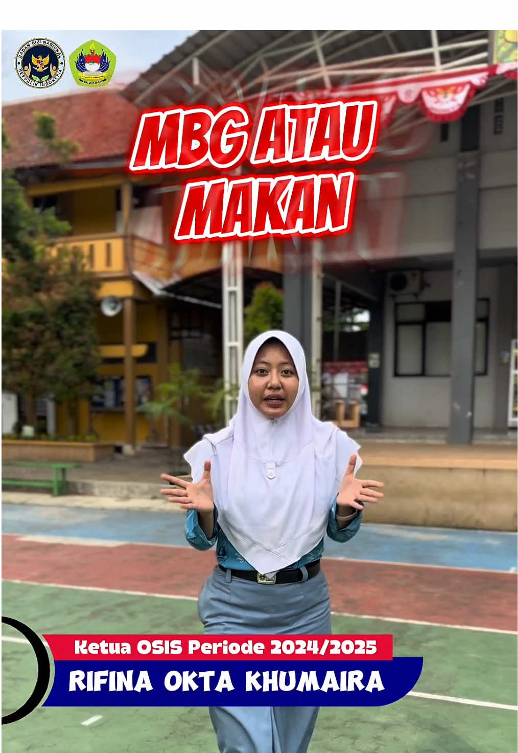 *👋 Hallo SMANERS!*   Ada kabar baik nih! 🎉   SMA Negeri 1 Welahan sekarang mendapat *program keren dari pemerintah* yaitu *MBG – Makan Bergizi Gratis!* 🍱✨ Program ini ditujukan untuk kalian, para pelajar, juga ibu hamil dan menyusui. Tujuannya luar biasa: *mencegah dan menurunkan angka stunting* serta membentuk generasi sehat, kuat, dan cerdas menuju *Indonesia Emas 2045!* 🇮🇩💪 💡 Yuk, kita manfaatkan dan sukseskan program ini dengan baik.   Ingat! Ini bukan hanya soal makan gratis, tapi investasi untuk masa depan bangsa. @SPPGKalkul.Jepara  #LombaSPPGKalkul.Jepara