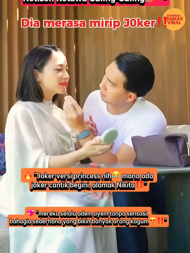 Nikita willy ngakak mirip jok3r🤣‼️ #shortvideo #beritaartishariini