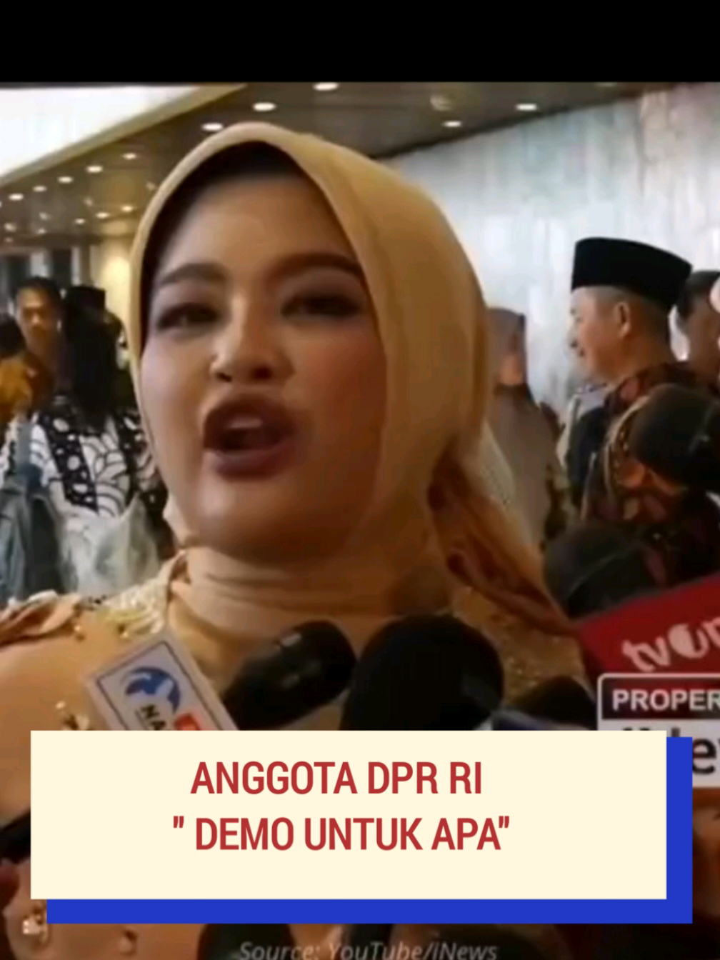 Putri almarhum politikus Partai Gerindra Desmond J Mahesa, Annisa Maharani Alzahra Mahesa menjadi anggota Dewan Perwakilan Rakyat (DPR) RI termuda untuk periode 2024-2029. Mengikuti jejak mendiang ayahnya, perempuan kelahiran 17 Juli 2001 atau 23 tahun lalu tersebut merupakan calon anggota legislatif (caleg) dari Partai Gerindra untuk daerah pemilihan (dapil) Banten II. #dpr #dprri #senayan #viral #fyp #politik  #news #komedi #prabowo #jokowi #indonesia