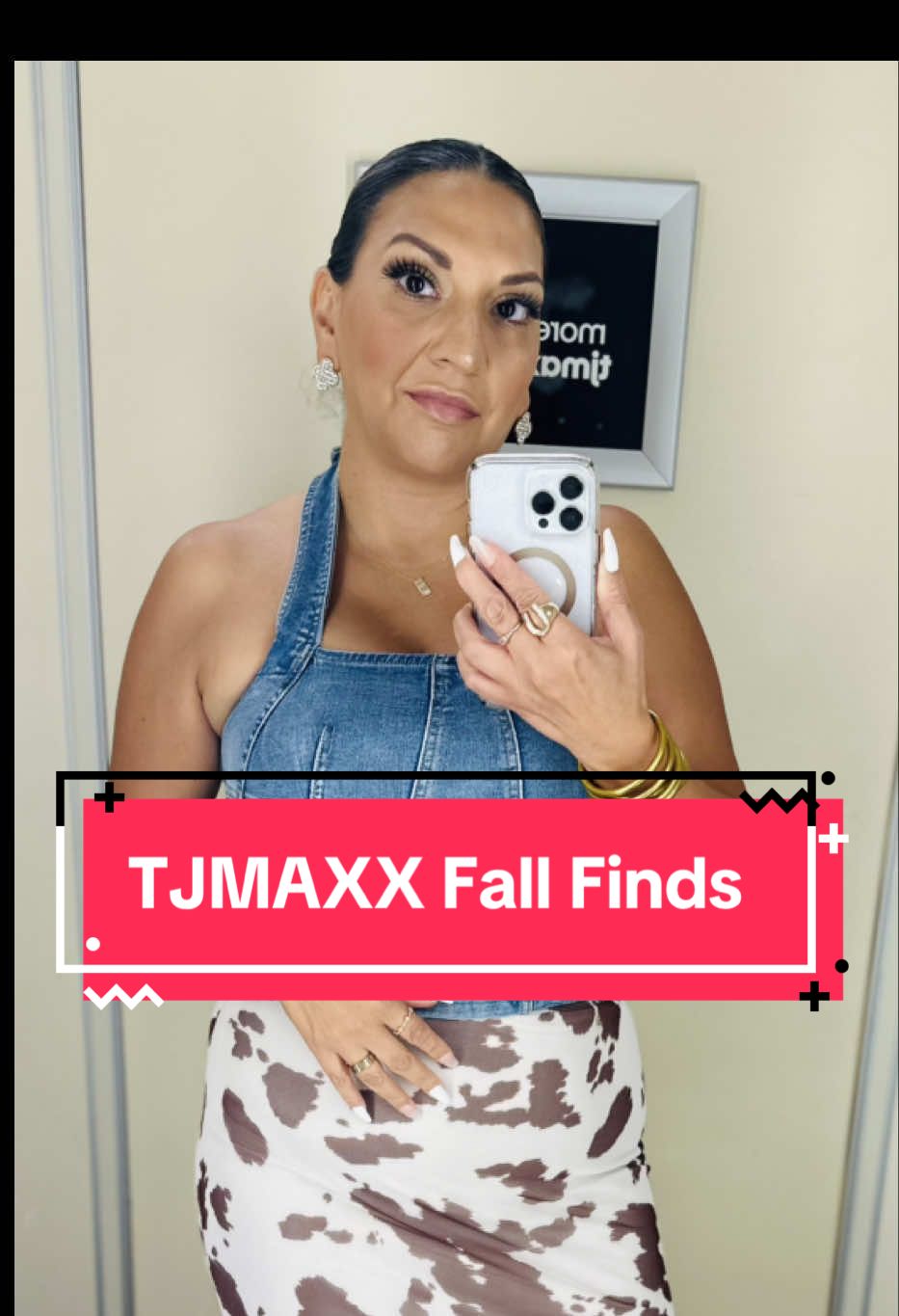 @TJ Maxx is making it hard to walk away from all this COWPRINT!  #fyp #trending #shopping 