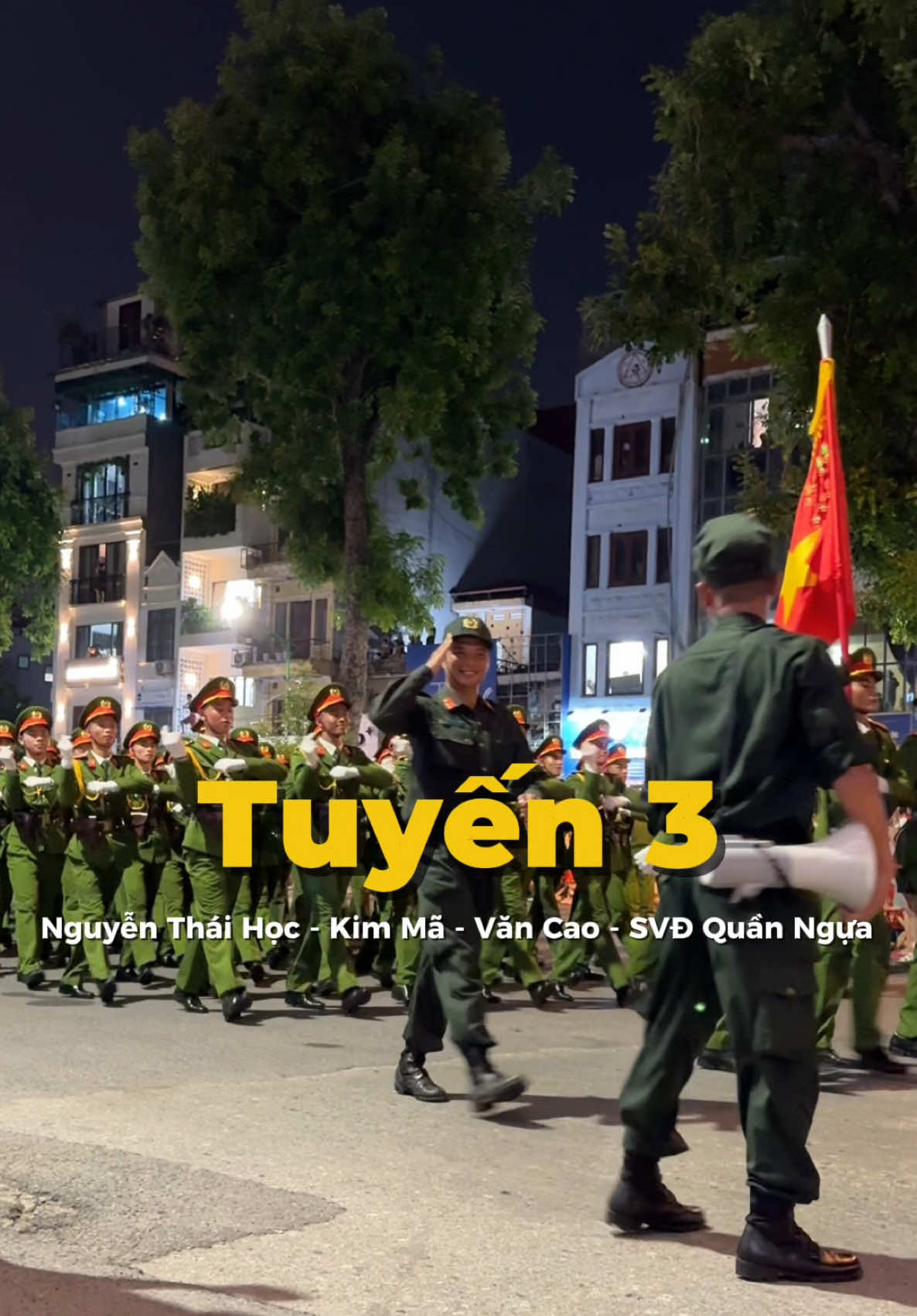 Tổng hợp các Khối đi Tuyến 3: Nguyễn Thái Học - Kim Mã - Văn Cao - SVĐ Quần Ngựa trong ngày đầu hợp luyện 🇻🇳🇻🇳🇻🇳 Tuyến nhiều hotface công an, quân đội 😆#nhuan2408 #hanoi #vietnam #duyetbinh #dieubinh #quockhanh2025 #army #cachmangthang8 #nationalday #quockhanh2025 #video #heodidoday 