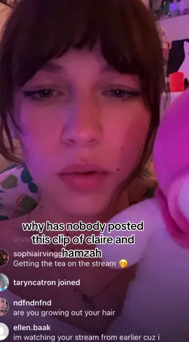 stop bc trying to grab claire’s bag is so sweet why are men like this endangered #clairedrake #hamzahthefantastic #fyp #slushynoobz #new 