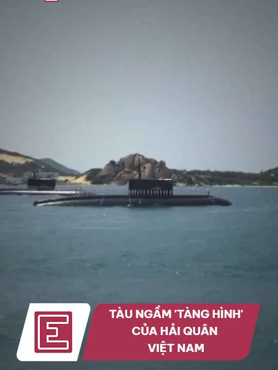 Tàu ngầm 'tàng hình' của hải quân Việt Nam #vnexpress #vne #tiktoknews #vnego