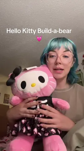 i love her @Build-A-Bear 😭💓 #buildabear #sanrio #hellokitty #unboxing 