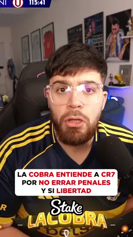 LA COBRA ENTIENDE A CRISTIANO RONALDO POR NO ERRAR PENALES #argentina #lacobraaa #kick #davooxeneize #bocajuniors #riverplate #libertad #libertadores #paraguay #armani #cr7 #cristianoronaldo