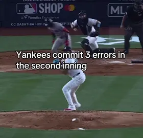 The Yankees made 3 defensive errors on the same inning against the Red Sox on a crucial series. There’s something consistent going for the Yankees and that is making dumb defensive mistakes in crucial games. They lost 6-3 vs the Red Sox. #yankees #redsox #baseball #fyp #trending 