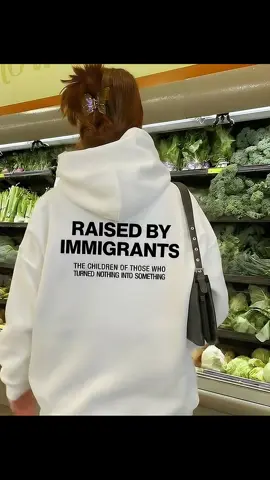 Raised by Immigrants Hoodie #mexican #immigrantsmakeamericagreat #immigrant #immigrantparents #hoodie 