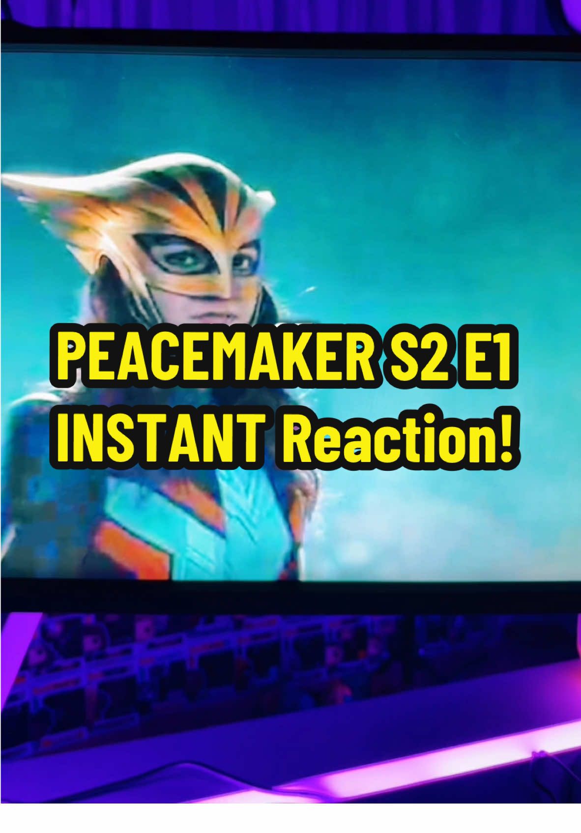 Instant reactions to PEACEMAKER S2 E1?! #Peacemaker #peacemakershow #johncena #dcstudios #jamesgunn @DC @James Gunn #TikTokSceneStealerContest 