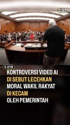 Belum lama ini publik dibuat geram karena kabar kenaikan gaji DPR yang mencapai Rp3 juta per hari. Di tengah kritik rakyat, beredar pula video AI yang menggambarkan anggota dewan joget-joget di ruang sidang. Pemerintah menyebutnya sebagai pel*cehan moral lembaga negara, tapi bagi masyarakat, video ini justru terasa realistis, seolah jadi simbol bagaimana wakil rakyat lebih sibuk bersenang-senang dibanding mendengar suara rakyat yang menjerit. source/ultramengendutai #f 