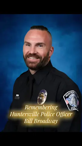 Huntersville Police Department announced the sad loss of Officer Bill Broadway.  #lawenforcement #lawenforcementcommunity #onpatrollive 