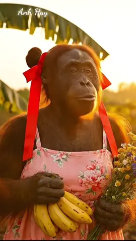 Anh Huy nhé #monkey #khicahat  #veo3 #videogiaitri 