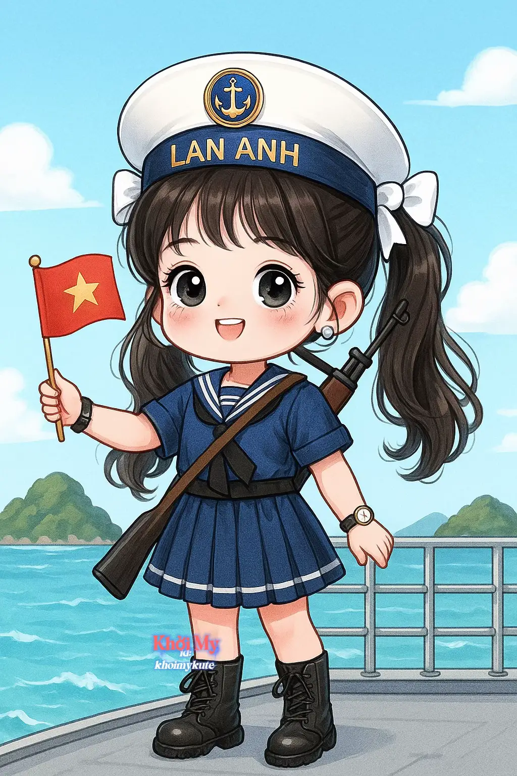 #khoimykute #chibi #quockhanh #vietnam #vietnamtoiyeu 