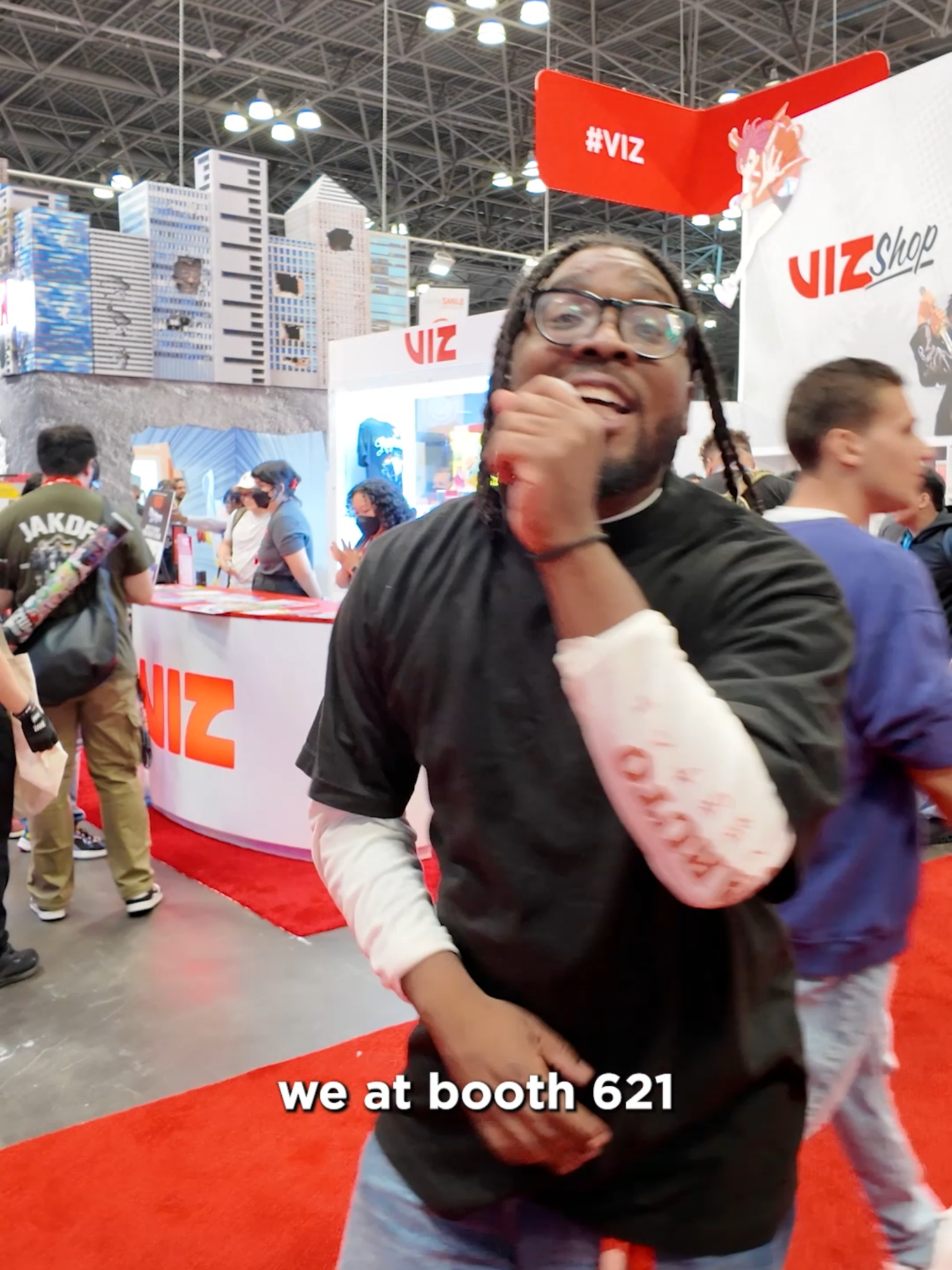 Peak manga and merch live here. Booth #621. Be there.